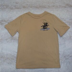 Kids Tan Graphic Tee